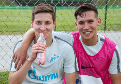 Третий «Газпром» — тренировочный сбор в Австрии: вечерняя тренировка 15 июля