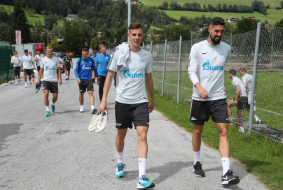 Третий «Газпром» — тренировочный сбор в Австрии: вечерняя тренировка 15 июля