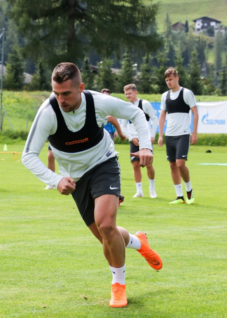 Третий «Газпром» — тренировочный сбор: 16 июля, утренняя тренировка