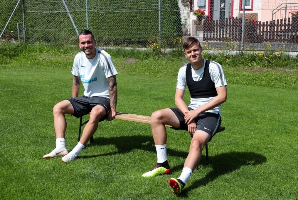 Третий «Газпром» — тренировочный сбор: 16 июля, утренняя тренировка