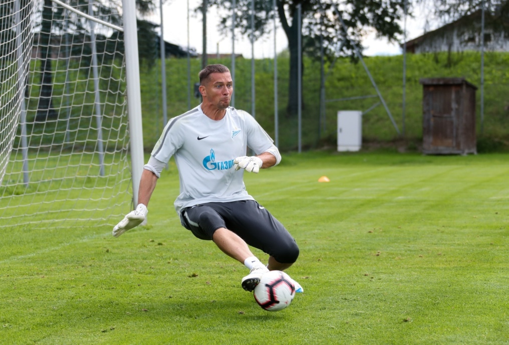 Третий «Газпром» — тренировочный сбор: 16 июля, утренняя тренировка