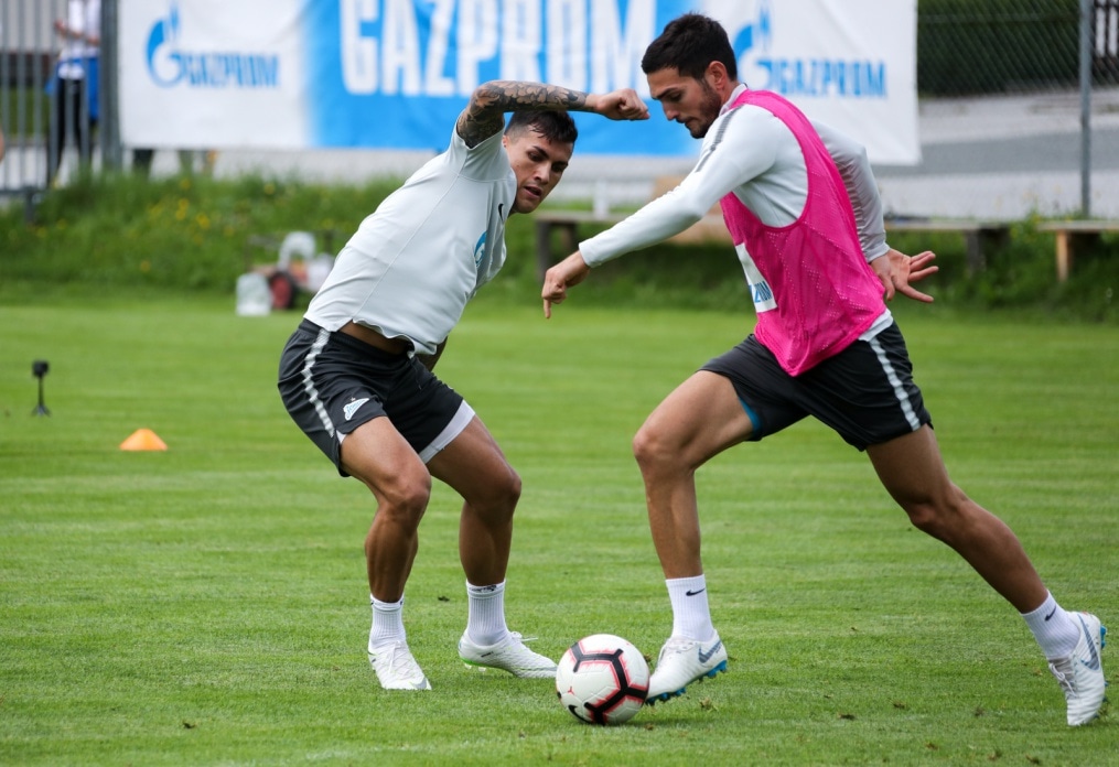 Третий «Газпром» — тренировочный сбор: 16 июля, утренняя тренировка