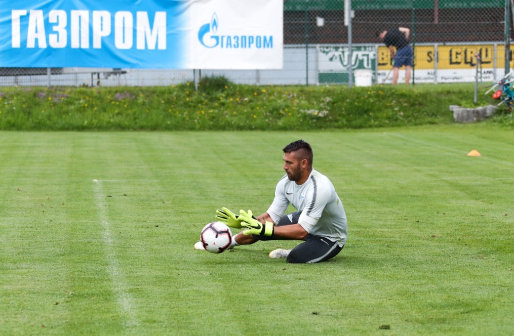 Третий «Газпром» — тренировочный сбор: 16 июля, утренняя тренировка
