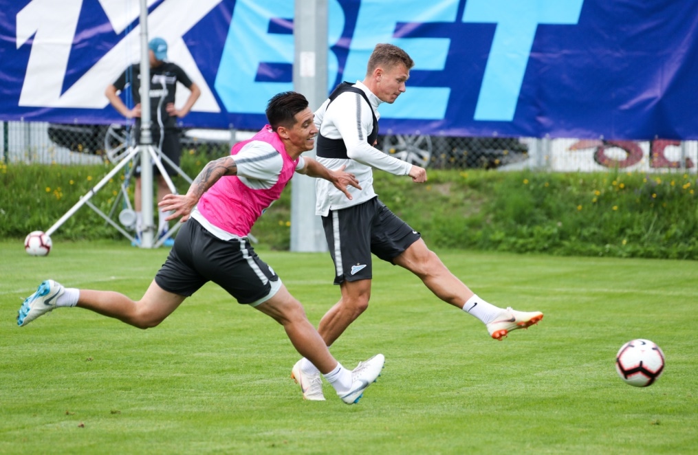 Третий «Газпром» — тренировочный сбор: 16 июля, утренняя тренировка