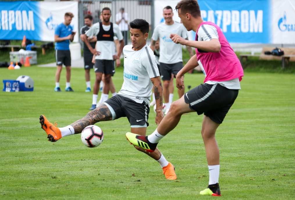 Третий «Газпром» — тренировочный сбор: 16 июля, утренняя тренировка