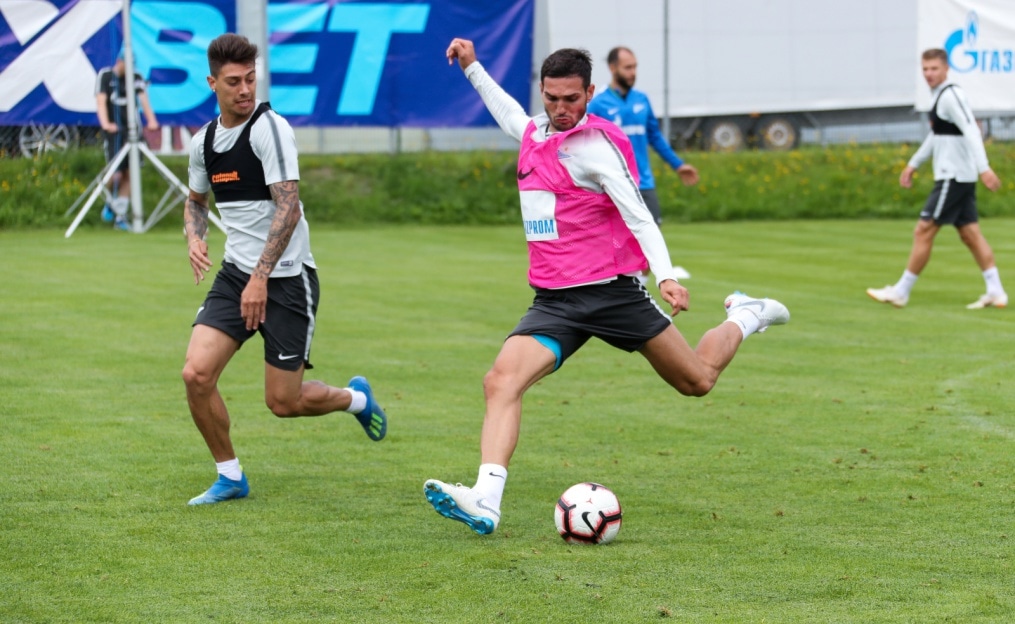 Третий «Газпром» — тренировочный сбор: 16 июля, утренняя тренировка