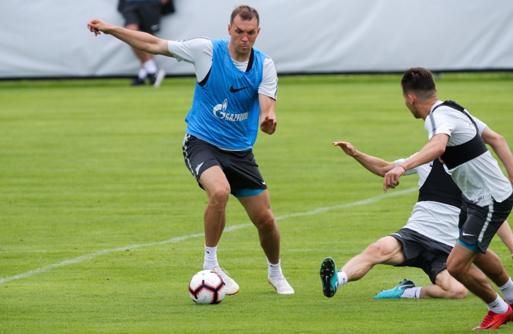 Третий «Газпром» — тренировочный сбор: 16 июля, утренняя тренировка