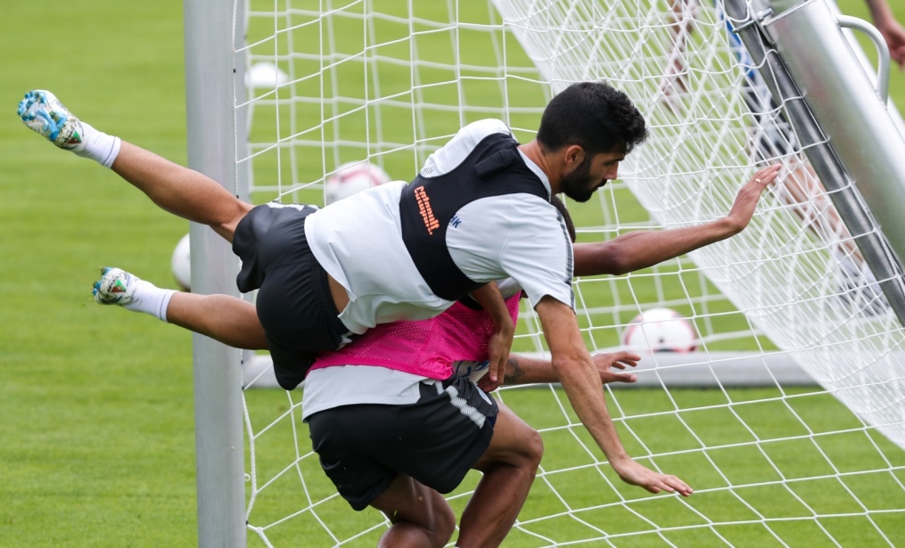 Третий «Газпром» — тренировочный сбор: 16 июля, утренняя тренировка