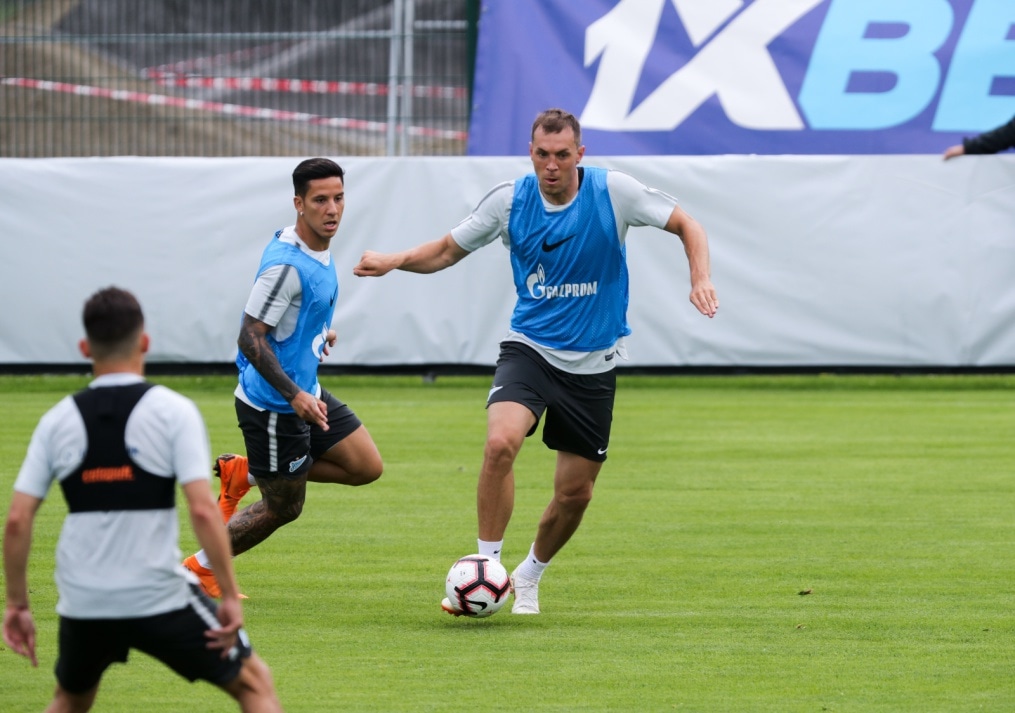 Третий «Газпром» — тренировочный сбор: 16 июля, утренняя тренировка
