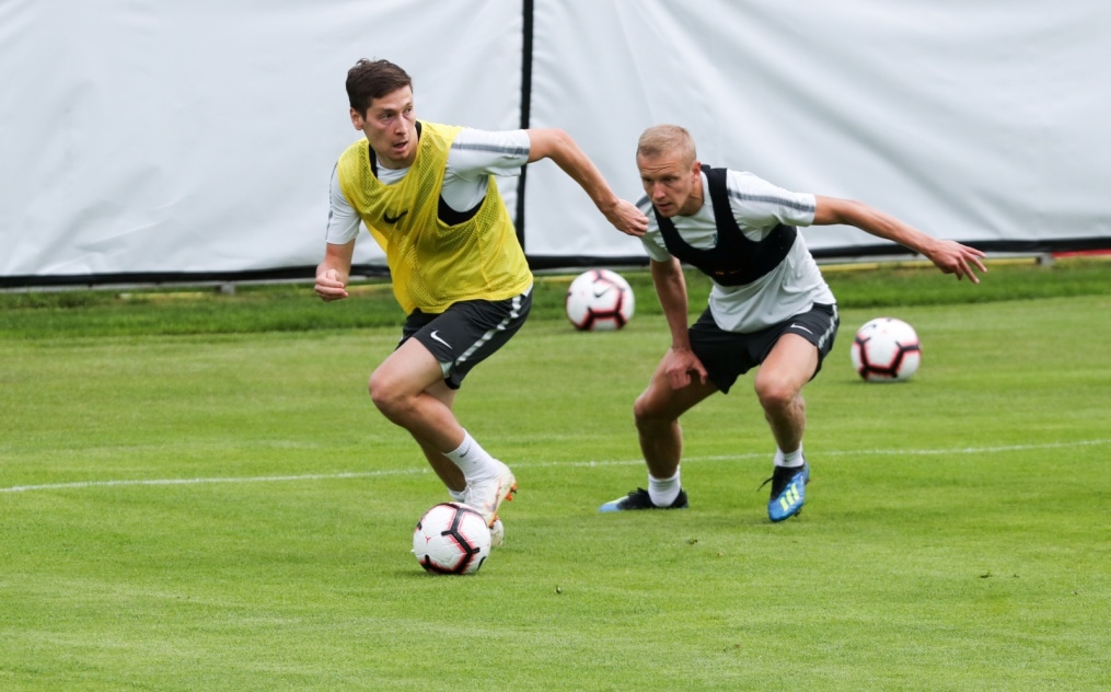 Третий «Газпром» — тренировочный сбор: 16 июля, утренняя тренировка