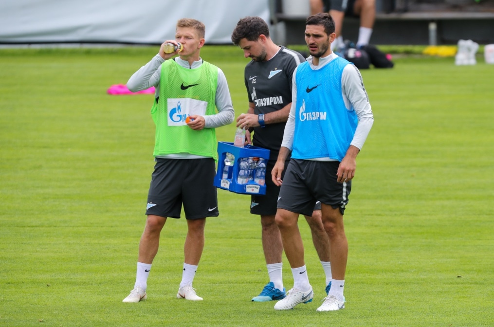 Третий «Газпром» — тренировочный сбор: 16 июля, утренняя тренировка