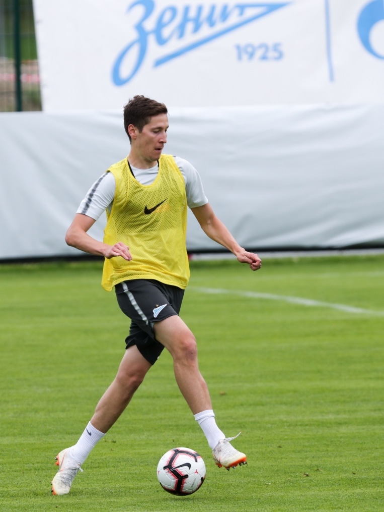 Третий «Газпром» — тренировочный сбор: 16 июля, утренняя тренировка