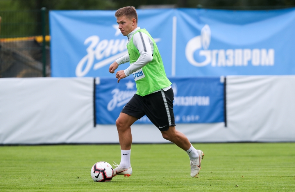 Третий «Газпром» — тренировочный сбор: 16 июля, утренняя тренировка