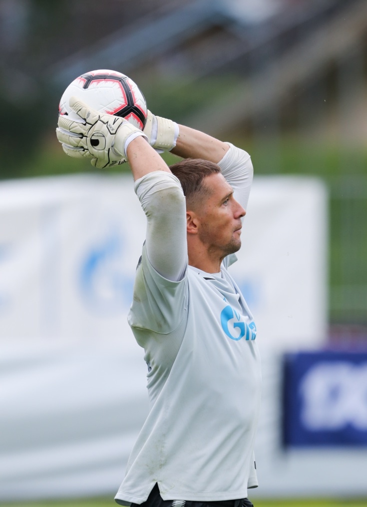 Третий «Газпром» — тренировочный сбор: 16 июля, утренняя тренировка