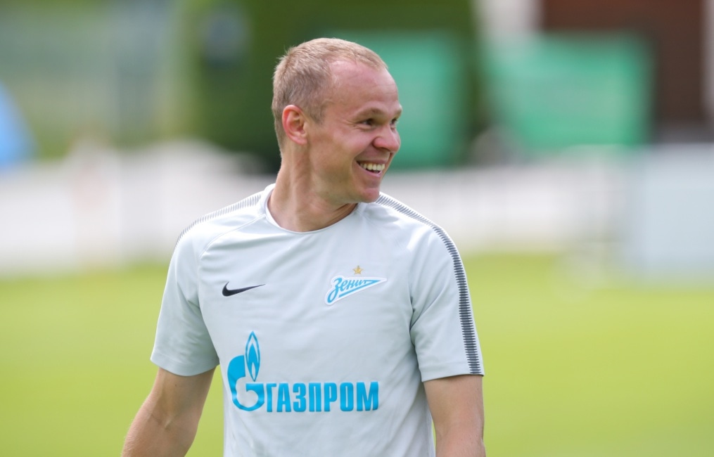 Третий «Газпром» — тренировочный сбор: 16 июля, утренняя тренировка