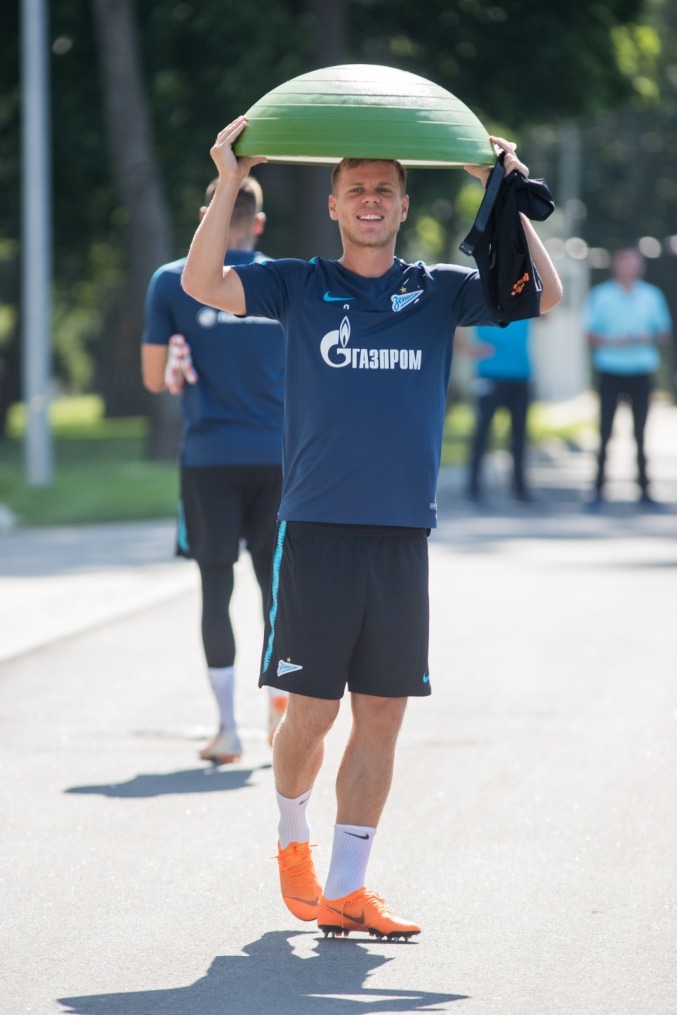 Открытая тренировка «Зенита» перед матчем с  «Арсеналом»