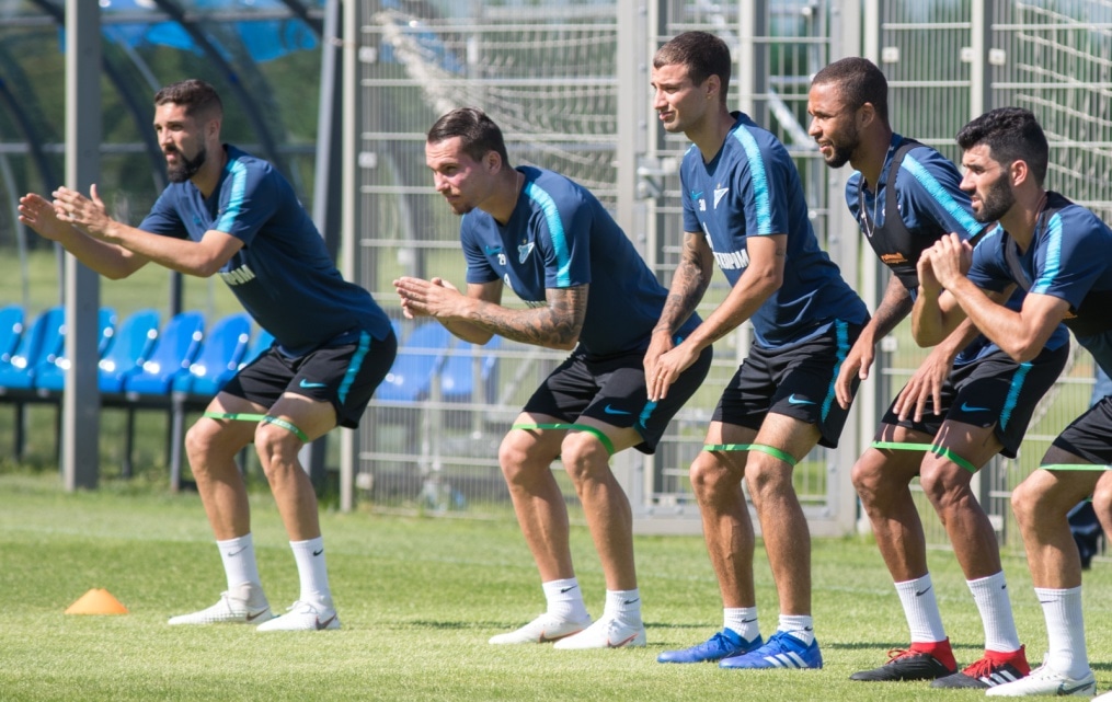 Открытая тренировка «Зенита» перед матчем с  «Арсеналом»