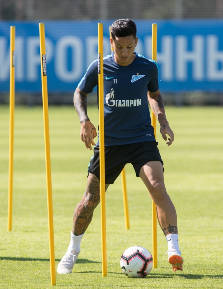 Открытая тренировка «Зенита» перед матчем с  «Арсеналом»