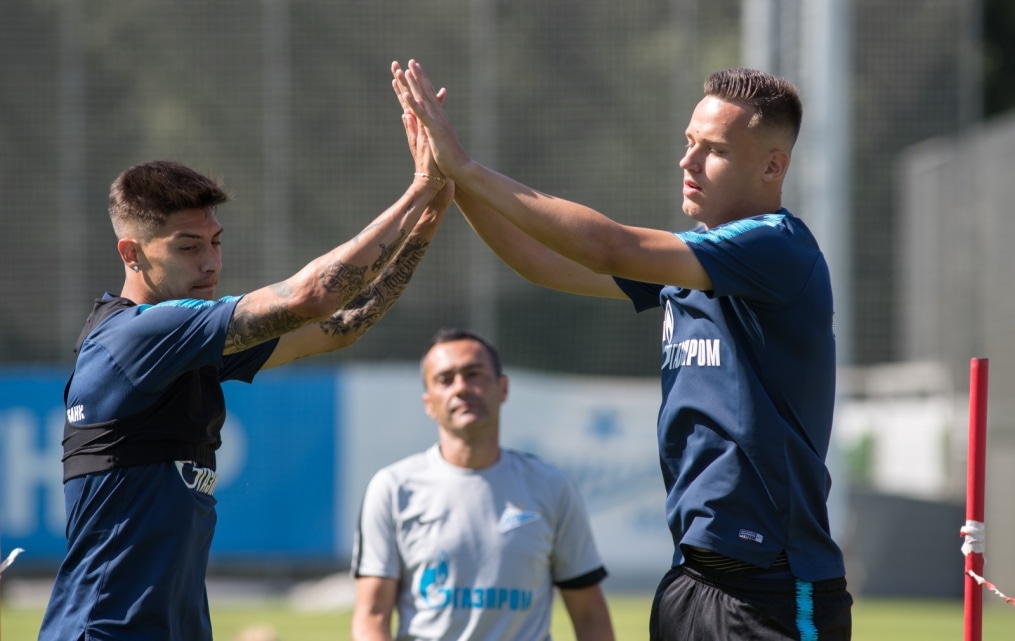 Открытая тренировка «Зенита» перед матчем с  «Арсеналом»