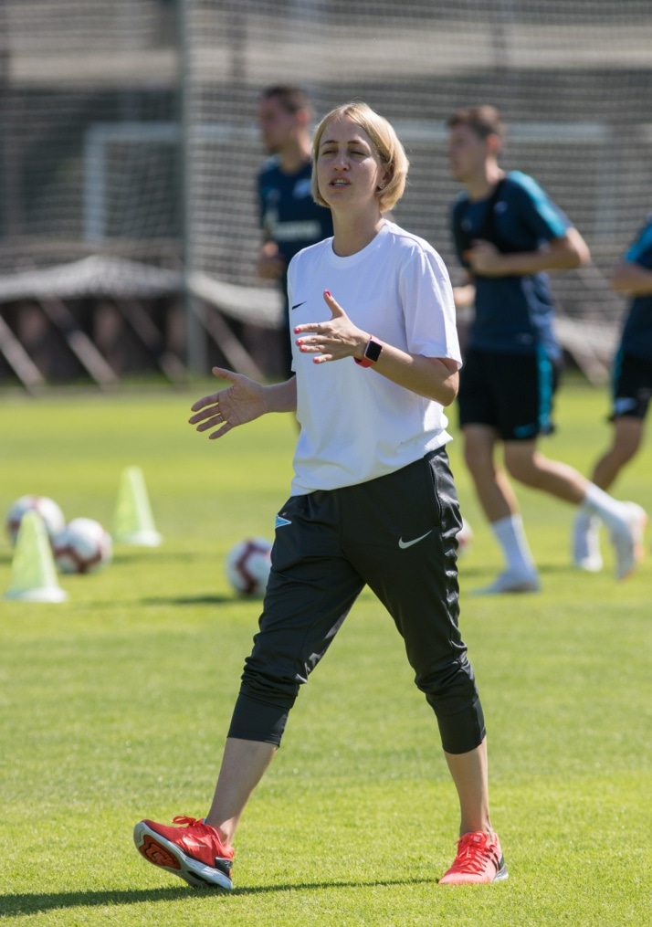 Открытая тренировка «Зенита» перед матчем с  «Арсеналом»