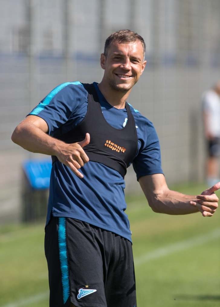 Открытая тренировка «Зенита» перед матчем с  «Арсеналом»