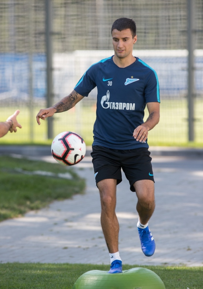 Открытая тренировка «Зенита» перед матчем с  «Арсеналом»