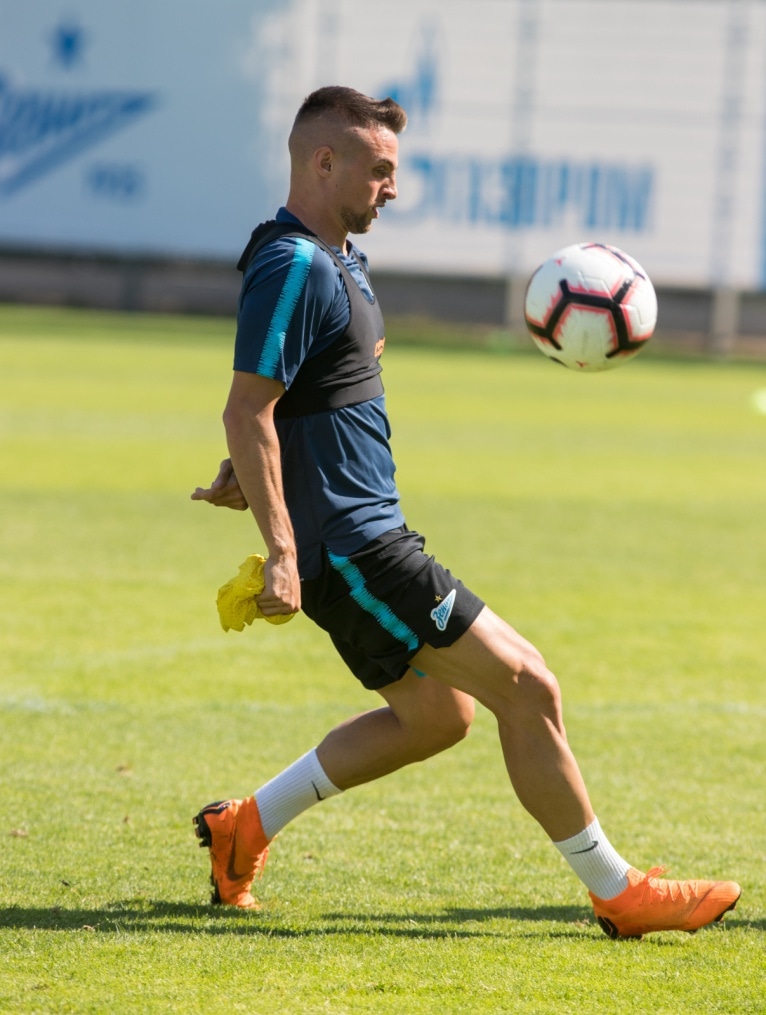 Открытая тренировка «Зенита» перед матчем с  «Арсеналом»