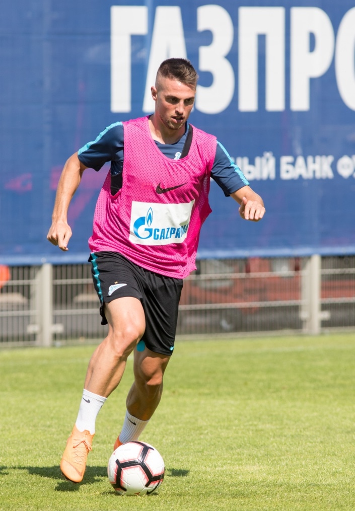 Открытая тренировка «Зенита» перед матчем с  «Арсеналом»