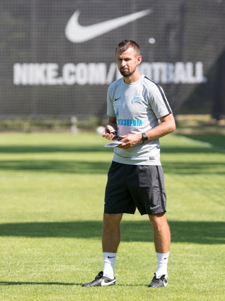 Открытая тренировка «Зенита» перед матчем с  «Арсеналом»