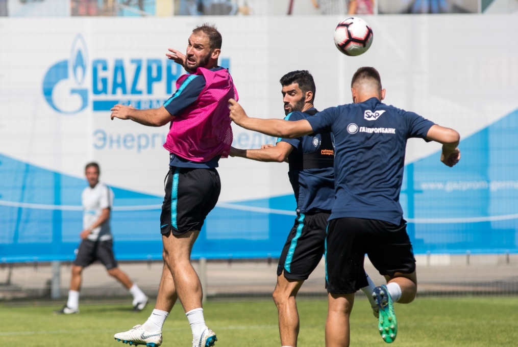 Открытая тренировка «Зенита» перед матчем с  «Арсеналом»