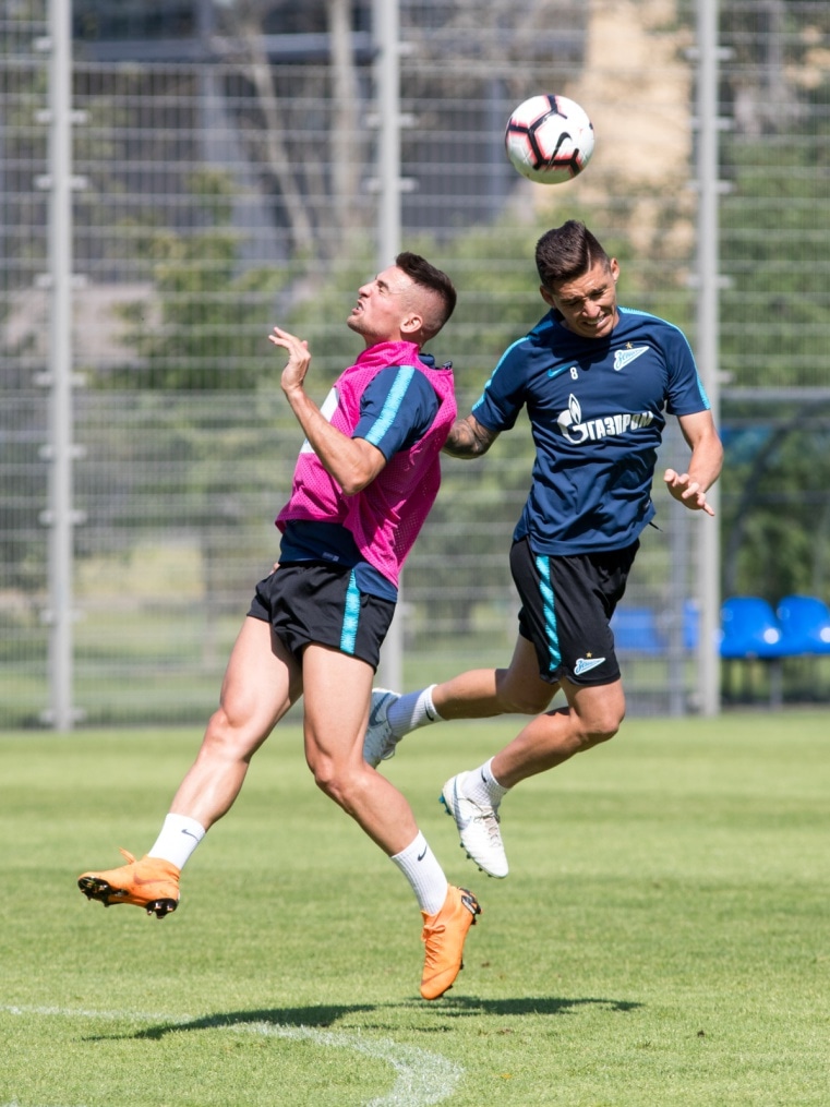 Открытая тренировка «Зенита» перед матчем с  «Арсеналом»