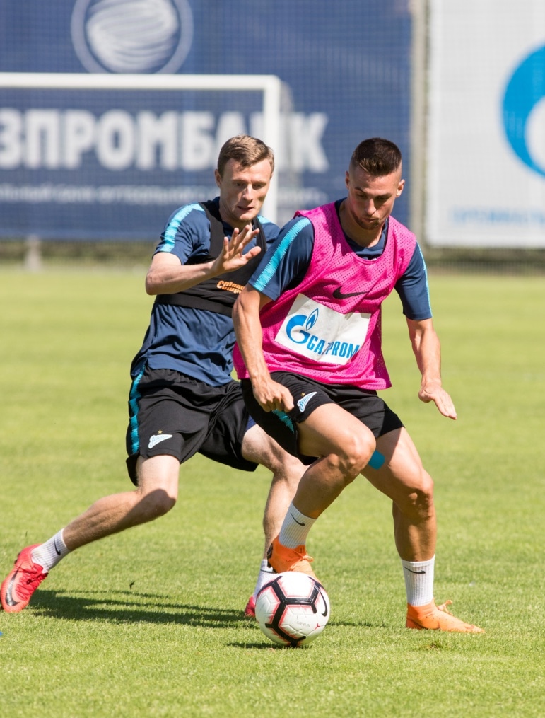 Открытая тренировка «Зенита» перед матчем с  «Арсеналом»