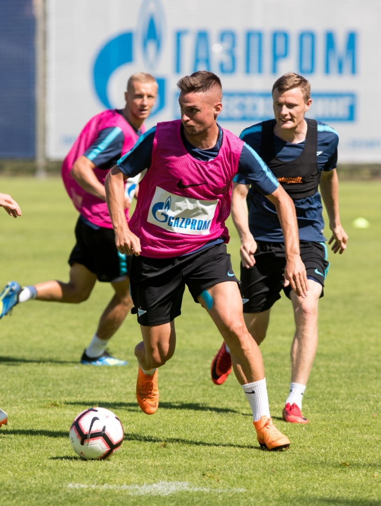 Открытая тренировка «Зенита» перед матчем с  «Арсеналом»