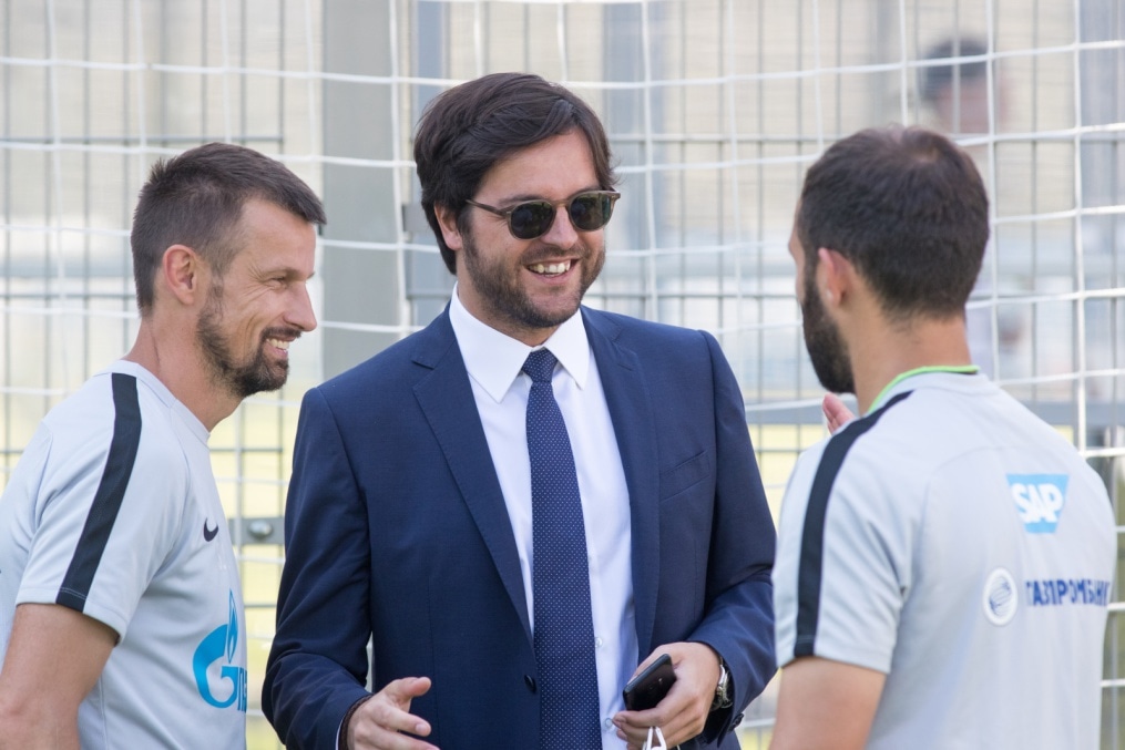 Открытая тренировка «Зенита» перед матчем с  «Арсеналом»