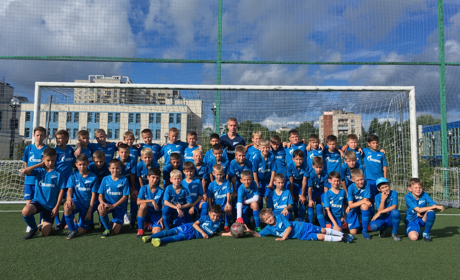 Большой фестиваль футбола: Мастер-класс от Максима Левин, полузащитника ФК «Зенит»