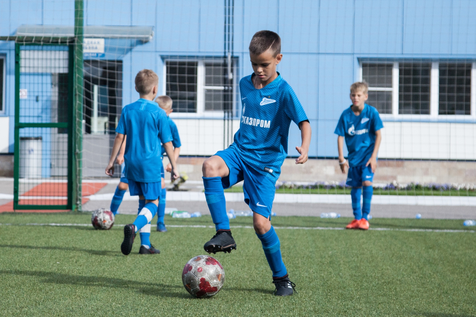 Большой фестиваль футбола: Мастер-класс от Максима Левин, полузащитника ФК «Зенит»