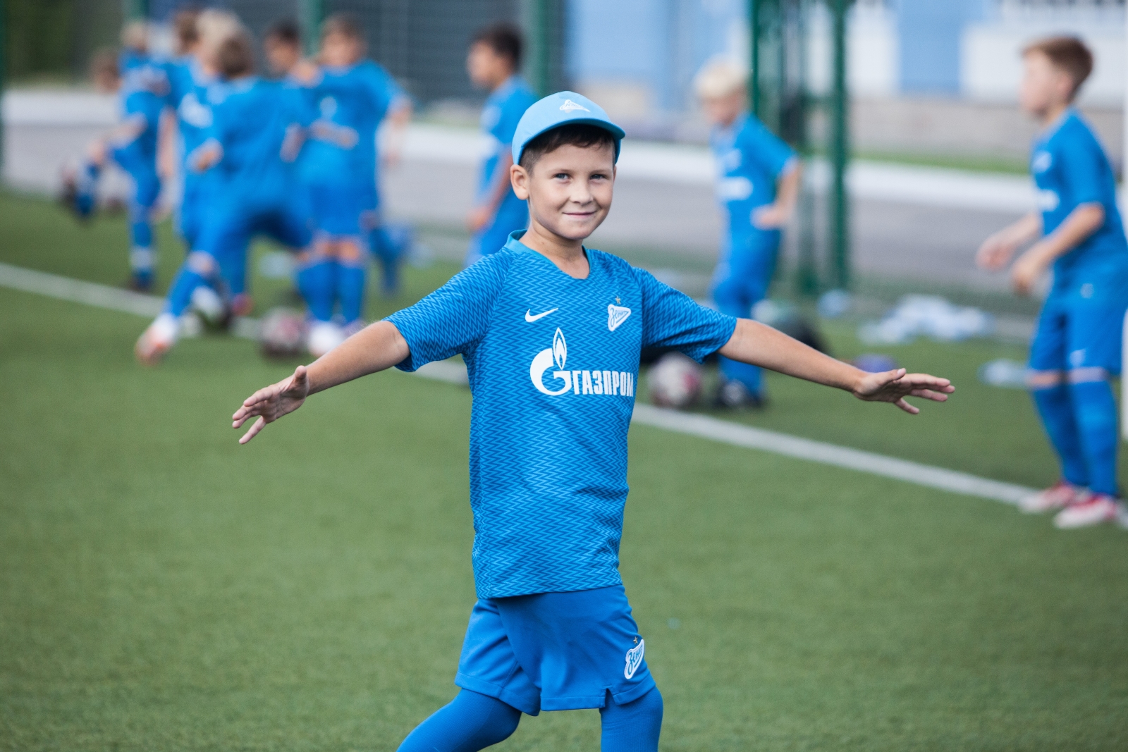 Большой фестиваль футбола: Мастер-класс от Максима Левин, полузащитника ФК «Зенит»