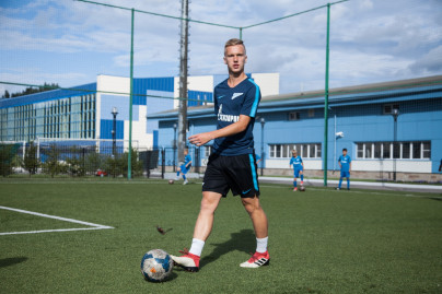 Большой фестиваль футбола: Мастер-класс от Максима Левин, полузащитника ФК «Зенит»