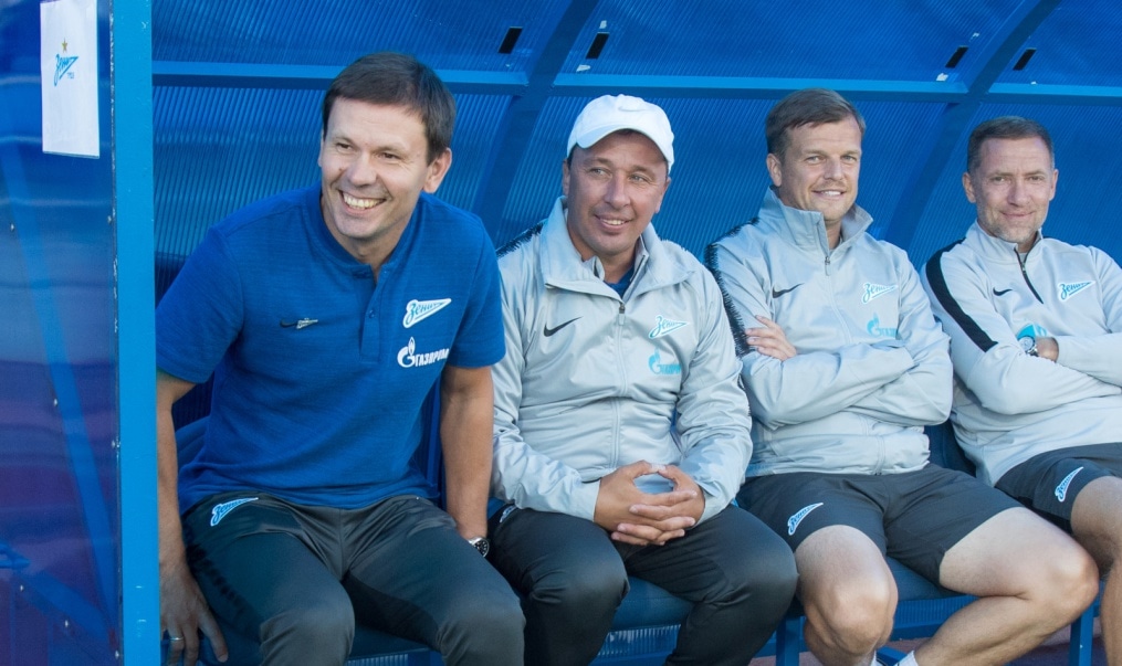 Товарищиский матч «Зенит»-м — «Барселона»-м