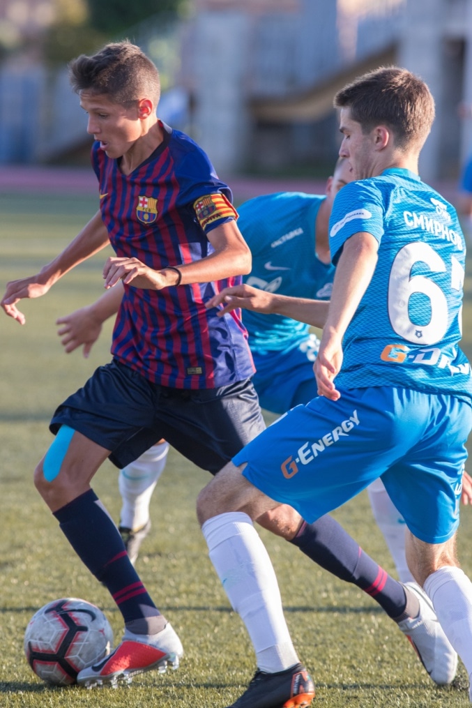 Товарищиский матч «Зенит»-м — «Барселона»-м