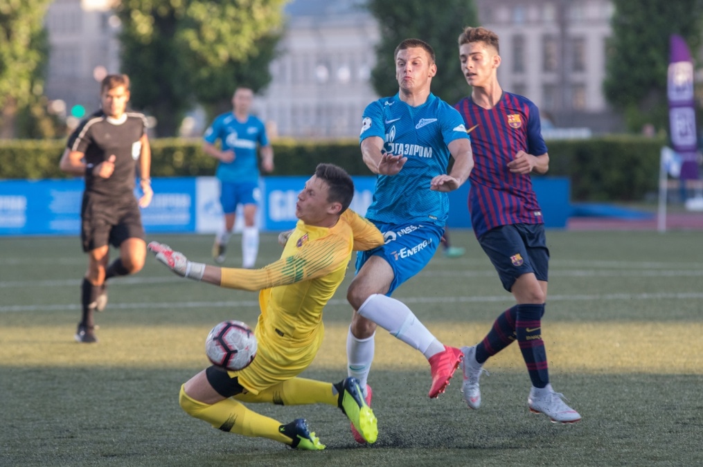 Товарищиский матч «Зенит»-м — «Барселона»-м