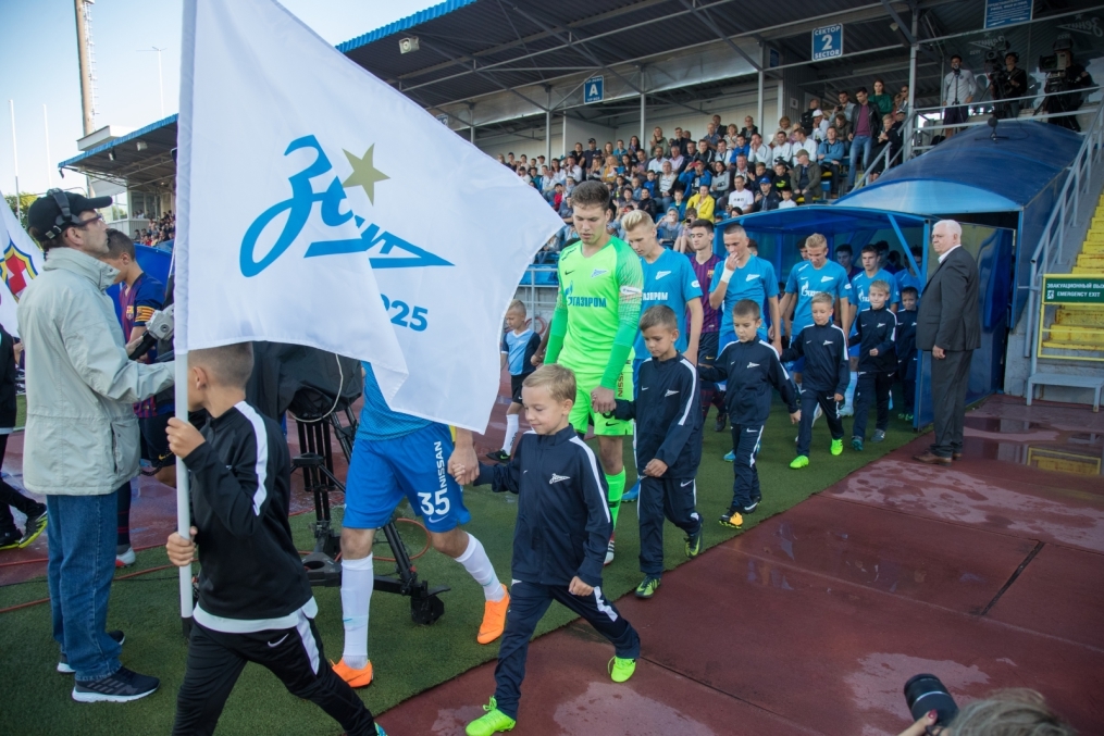 Товарищиский матч «Зенит»-м — «Барселона»-м