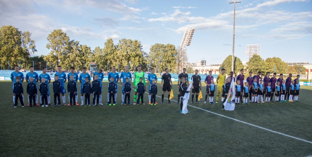 Товарищиский матч «Зенит»-м — «Барселона»-м