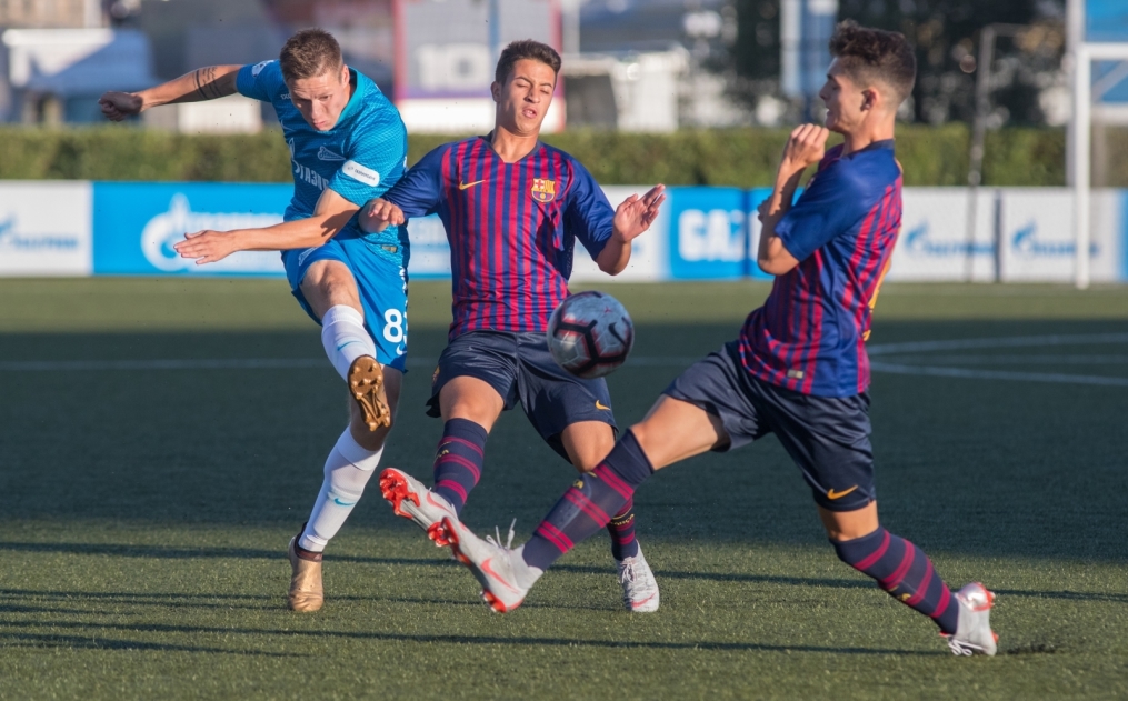 Товарищиский матч «Зенит»-м — «Барселона»-м