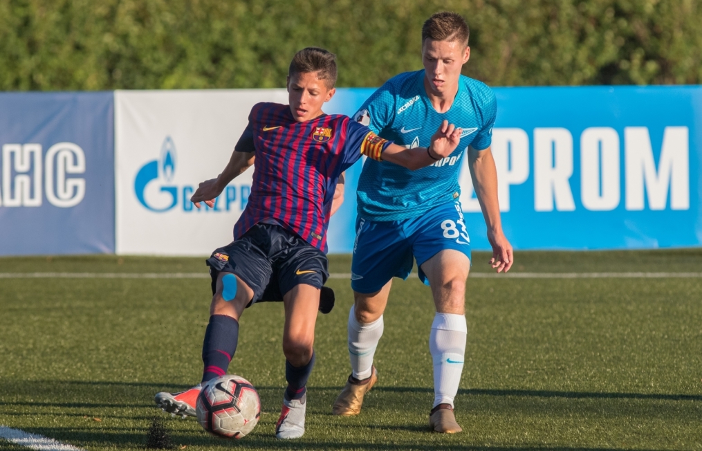 Товарищиский матч «Зенит»-м — «Барселона»-м