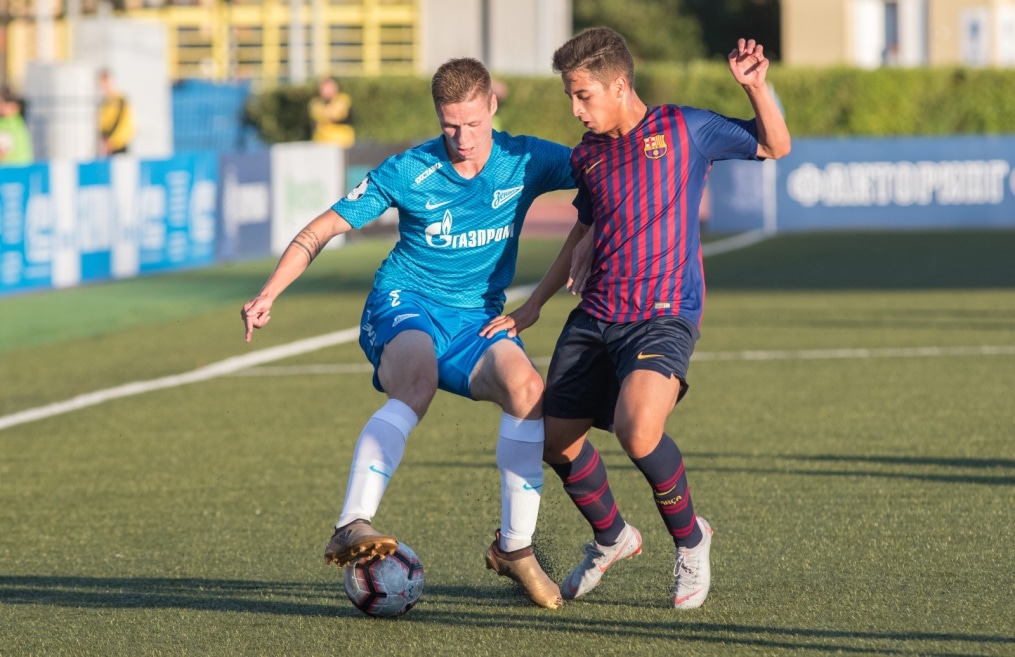 Товарищиский матч «Зенит»-м — «Барселона»-м