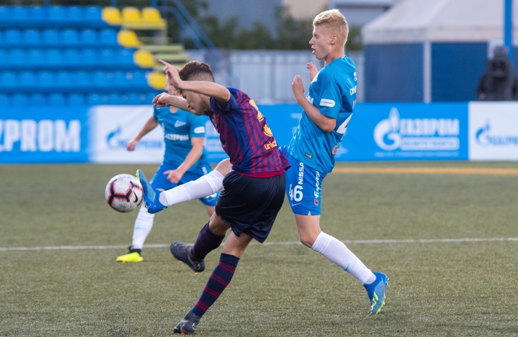 Товарищиский матч «Зенит»-м — «Барселона»-м