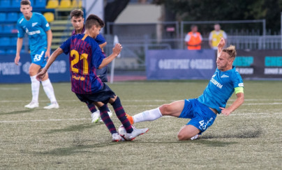 Товарищиский матч «Зенит»-м — «Барселона»-м