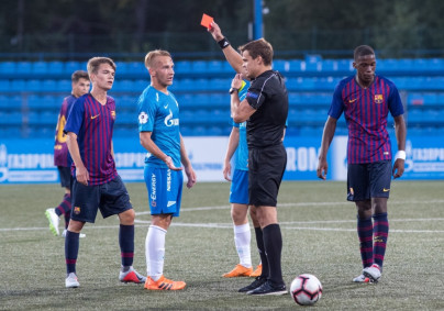 Товарищиский матч «Зенит»-м — «Барселона»-м