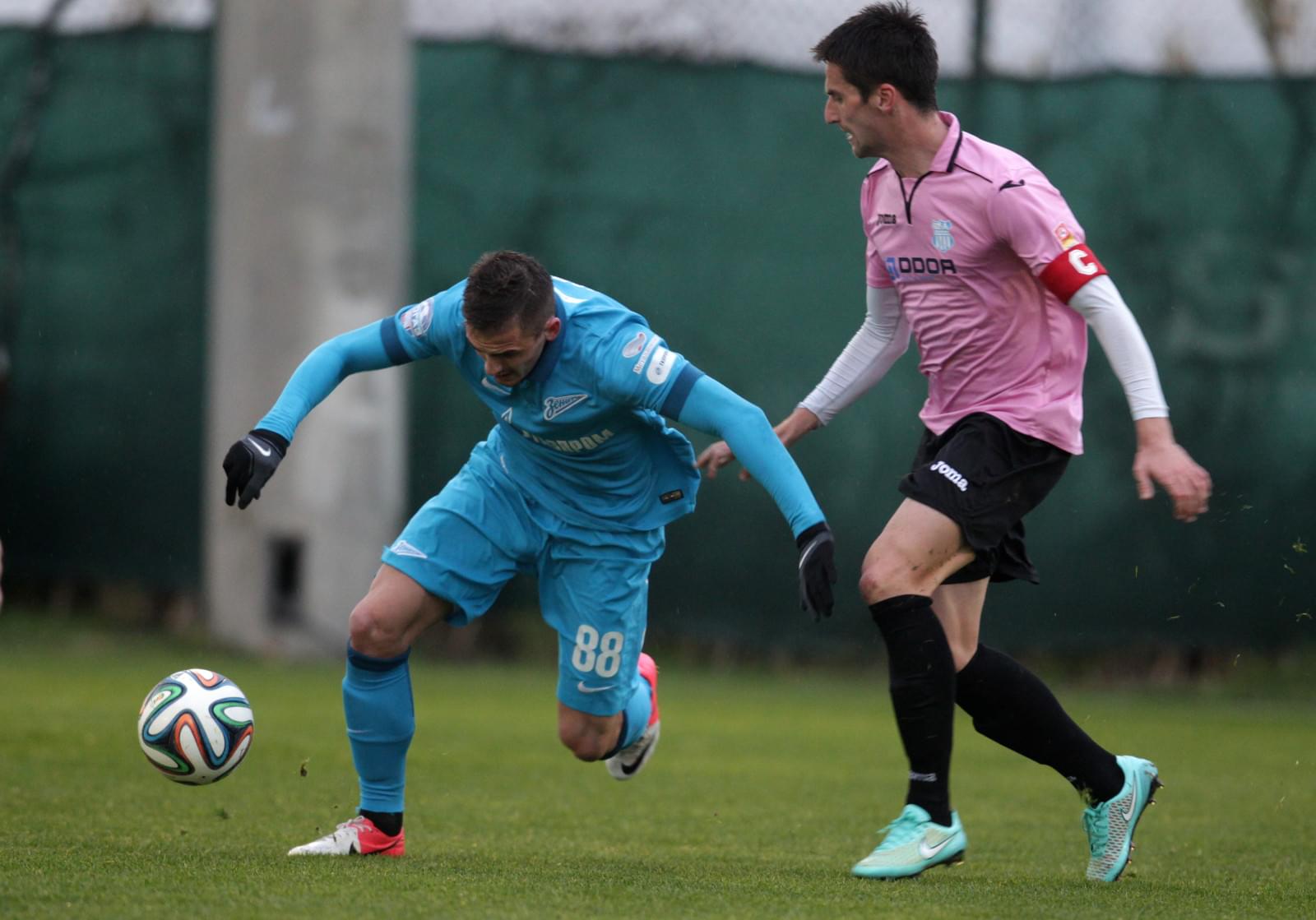 Товарищеский матч в Турции «Зенит»-2 — ОФК